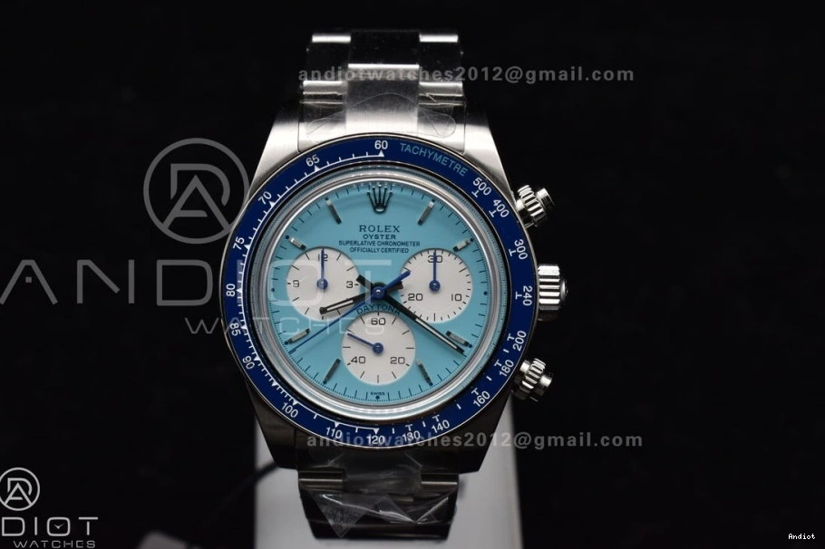 A4130 SS Paul Dial White Customized ADGF Bracelet Daytona On SS Edition Newman Tiffany Best 1202